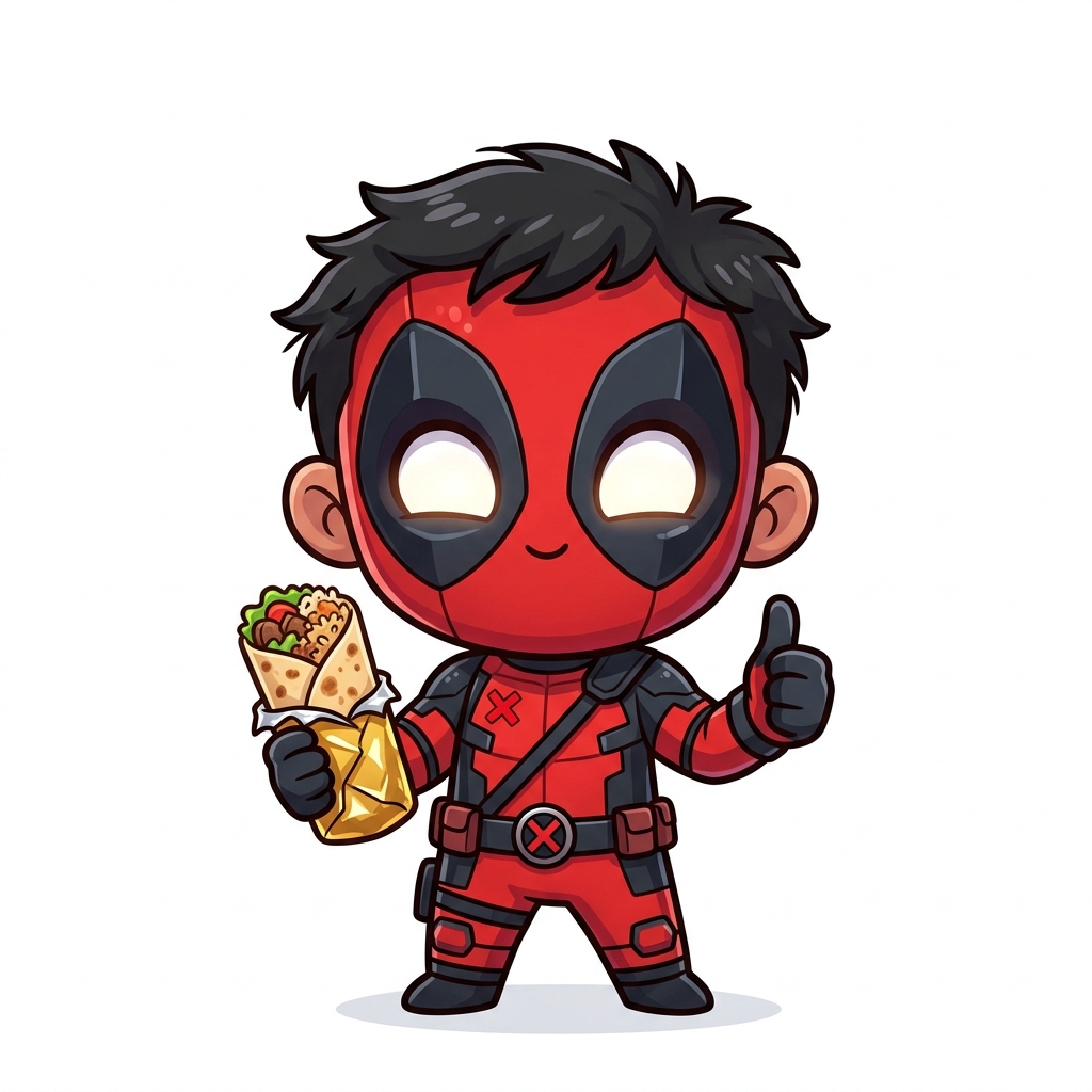 Deadpool chibi style
